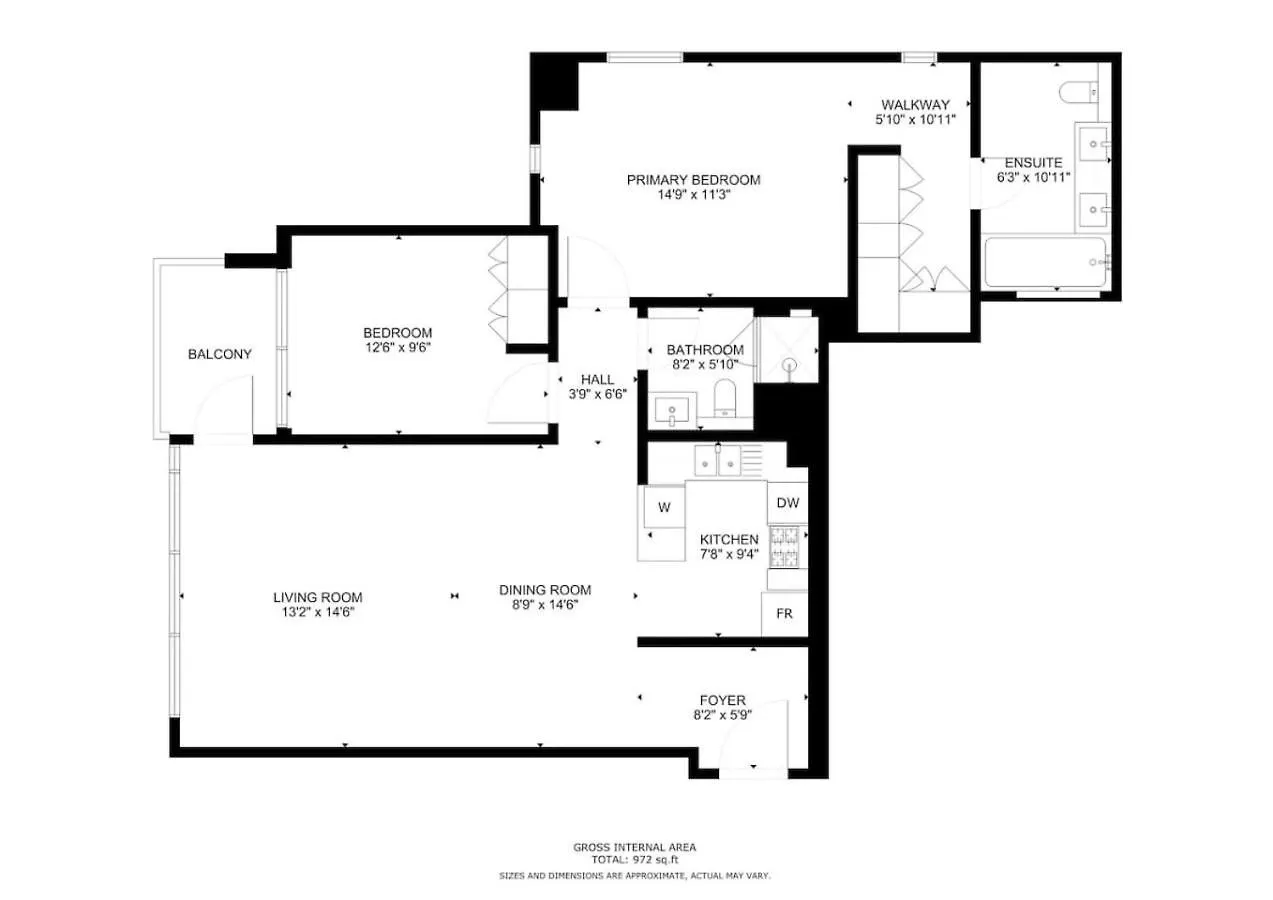 5242 Tower 2 - Chic Two Bedroom 두바이 0*,  아랍에미리트